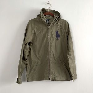 Polo Ralph Lauren Army Green Jacket Size (KIDS) L 14-16